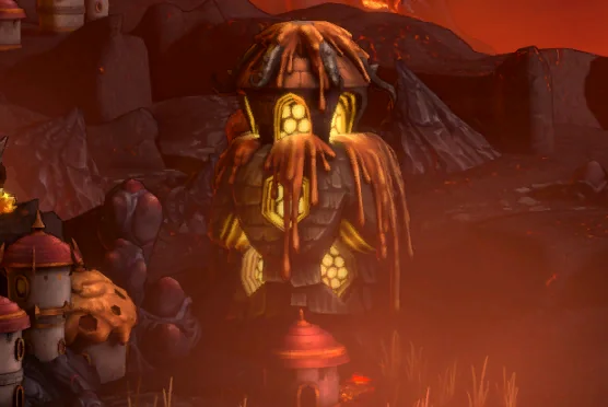 Paper Nest in the Hive town