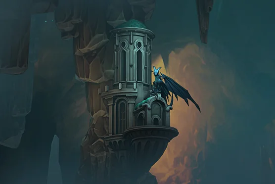 Resource Depot in the Dungeon town