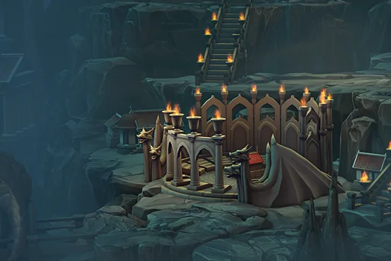 Amphitheater in the Dungeon town