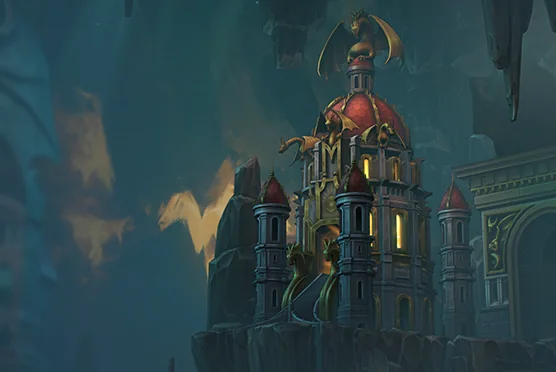 Cave Palace in the Dungeon town