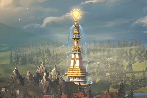 Golden Calf in the Temple town