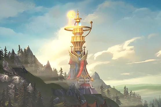 Mage Guild in the Temple town