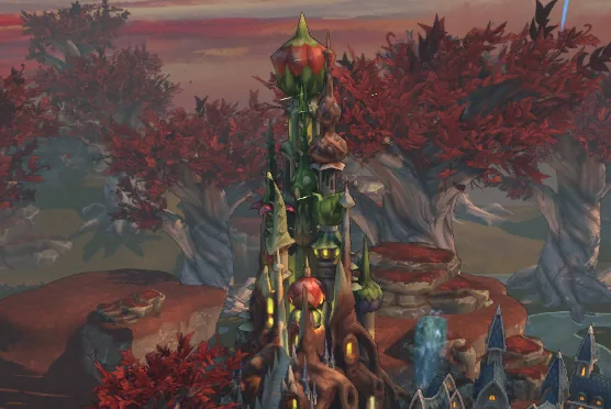 Mage Guild in the Grove town
