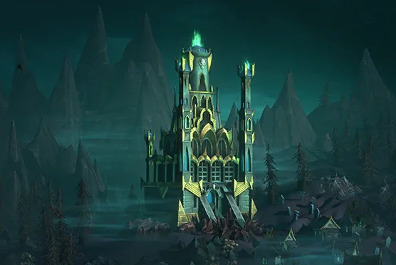 Mage Guild in the Necropolis town