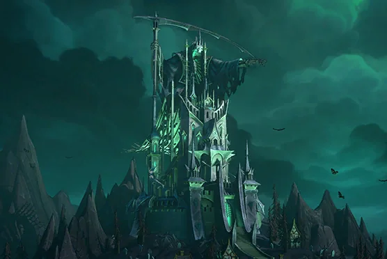 Eternal Visage in the Necropolis town