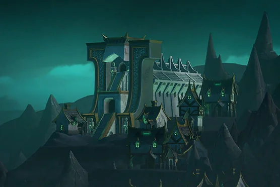 Resource Depot in the Necropolis town