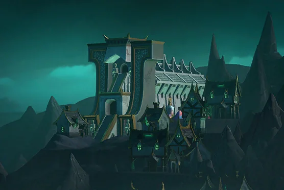 Alchemic Depot in the Necropolis town