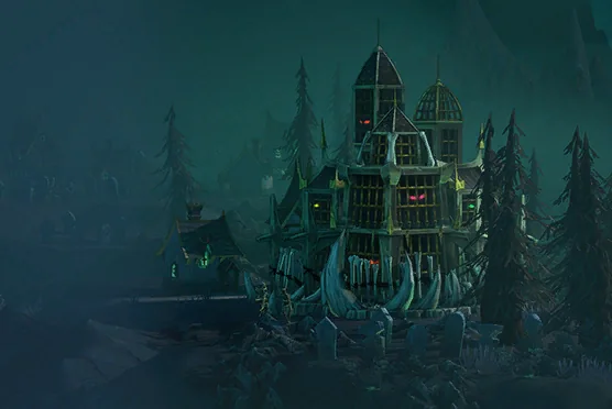 Kennel in the Necropolis town