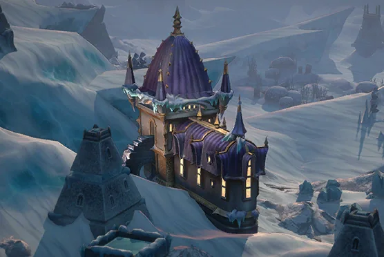 Great Library in the Schism town