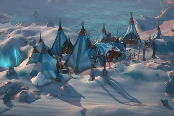 Marketplace in the Schism town